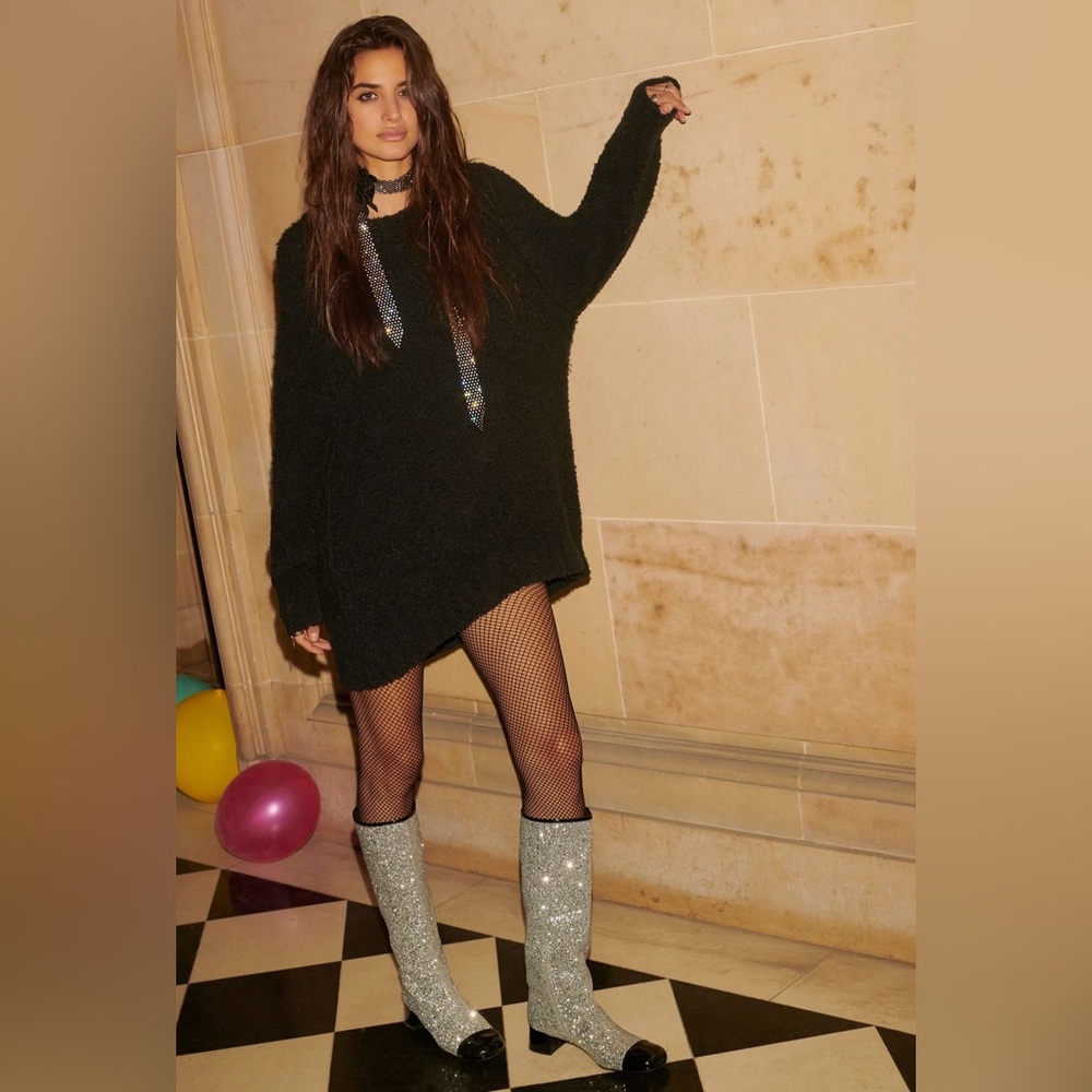 Free People Teddy Sweater Tunic